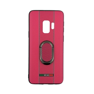 Θήκη πλάτης TPU Weimi με περιστροφικό Stand 360 για Samsung Galaxy S9 (G960) - Χρώμα: Ροζ