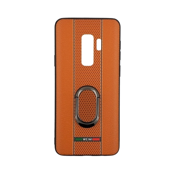Θήκη πλάτης TPU Weimi με περιστροφικό Stand 360 για Samsung Galaxy S9 Plus (G965) - Χρώμα: Πορτοκαλί