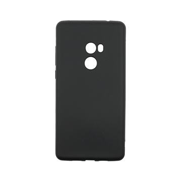 Baseus Silicon Back Cover for Xiaomi mi mix 2 - Color: Black