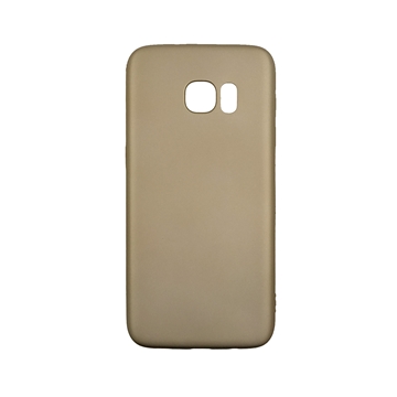 Baseus Silicon Back Cover for Samsung Galaxy S7 Edge (G935) - Color: Gold