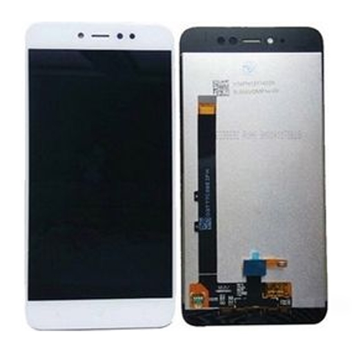 Οθόνη LCD με Μηχανισμό Αφής για Xiaomi Redmi Note 5A - Χρώμα: Λευκό