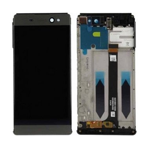 Οθόνη LCD με Μηχανισμό Αφής και Πλαίσιο για Sony Xperia XA Ultra / C6 (F3211/F3212)- Χρώμα: Μαύρο