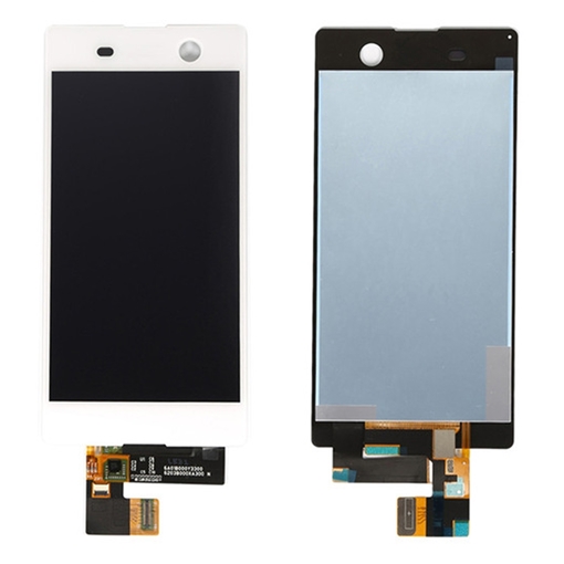 Οθόνη LCD με Μηχανισμό Αφής για Sony Xperia M5 E5603 - Χρώμα: Λευκό
