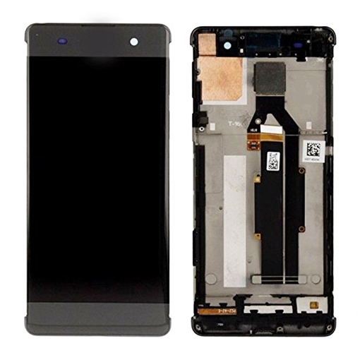 Οθόνη LCD με Μηχανισμό Αφής και Πλαίσιο για Sony Xperia XA (F3111) - Χρώμα: Μαύρο