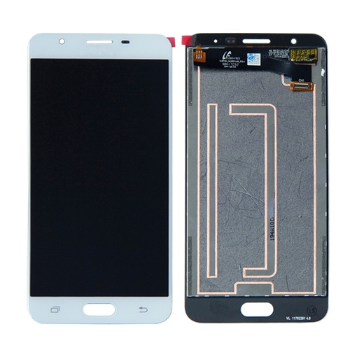 Οθόνη LCD με Μηχανισμό Αφής Assembly για Samsung Galaxy J7 Prime G610F (OEM) - Χρώμα: Λευκό