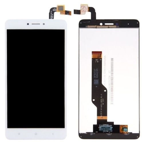 OEM Οθόνη LCD με Μηχανισμό Αφής για Xiaomi Redmi Note 4X (Redmi Note 4 Snapdragon CPU) - Χρώμα: Λευκό