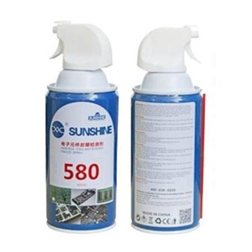 Picture of SUNSHINE 580 400ml Sprey Aerosol Coolant System Freeze Spray Ideal for IC Repairing