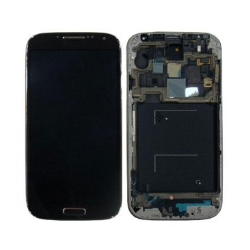Picture of LCD Complete with Frame for Samsung Galaxy S4 i9505 (OEM) - Color: Black