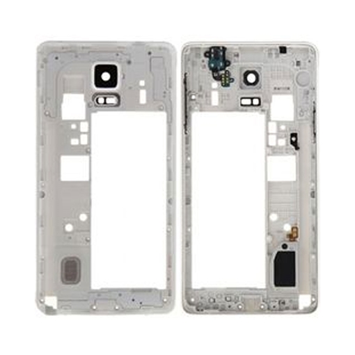 Picture of Middle Frame for Samsung Galaxy Note 4 N910F - Color: White