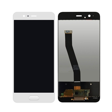 Οθόνη LCD με Μηχανισμό Αφής Assembly για Huawei  VTR-L09 P10 - Χρώμα: Λευκό