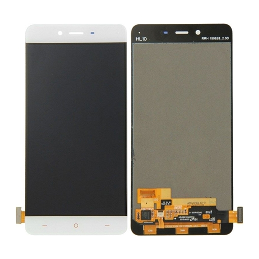 Οθόνη LCD με Μηχανισμό Αφής για OnePlus X E1003  - Χρώμα: Λευκό