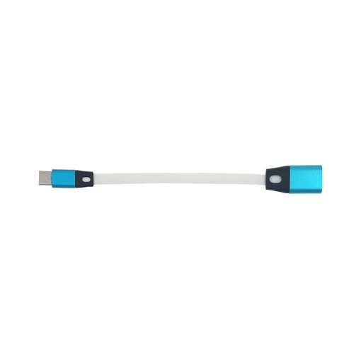 OEM OTG Type-C USB - USB Female Χρώμα: Μπλε - Λευκό