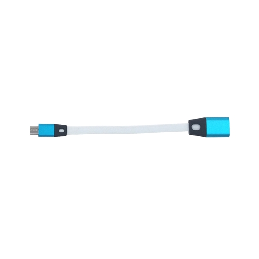 OEM OTG Micro USB - USB Female Χρώμα: Μπλε - Λευκό