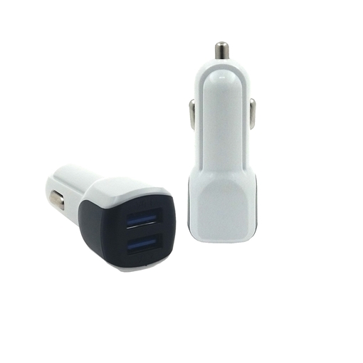 OEM-Car Dual USB Charger Χρώμα: Λευκό