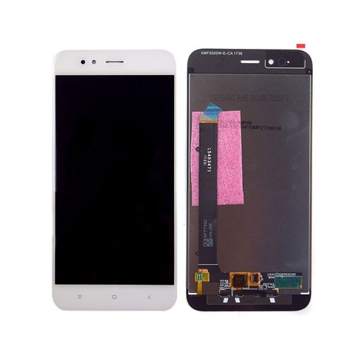 OEM Οθόνη LCD με Μηχανισμό Αφής για Xiaomi Mi A1 / MI 5X - Χρώμα: Λευκό