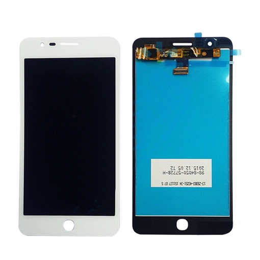 Picture of LCD Display with Touch Screen Digitizer for Alcatel 6044 - Color: White