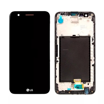 Οθόνη LCD και Αισθητήρας Αφής με Πλαίσιο για LG M250N K10 2017 - Χρώμα: Μαύρο