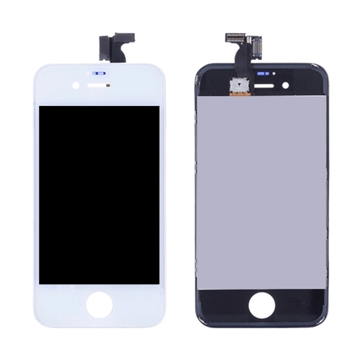 Οθόνη LCD και Αισθητήρας Αφής για Apple iPhone 4G - Χρώμα: Λευκό