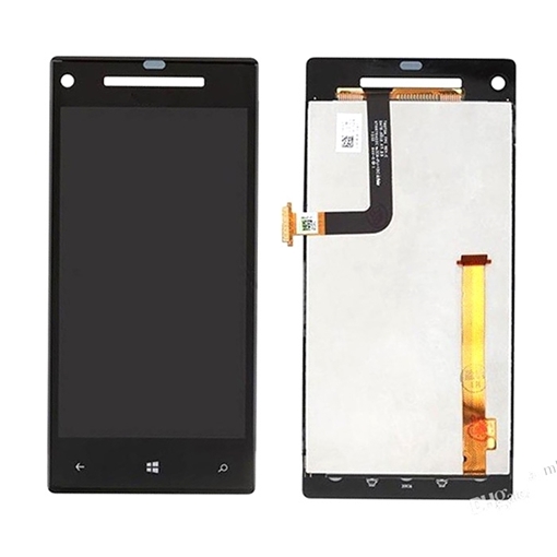 Οθόνη LCD με Μηχανισμό Αφής Assembly για HTC C620e Windows Phone 8X - Χρώμα: Μαύρο