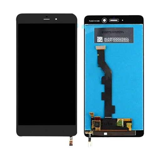 Οθόνη LCD με Μηχανισμό Αφής για Xiaomi MI Note - Χρώμα: Μαύρο