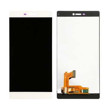 Οθόνη LCD με Μηχανισμό Αφής Assembly για Huawei GRA-L09 P8 - Χρώμα:  Λευκό