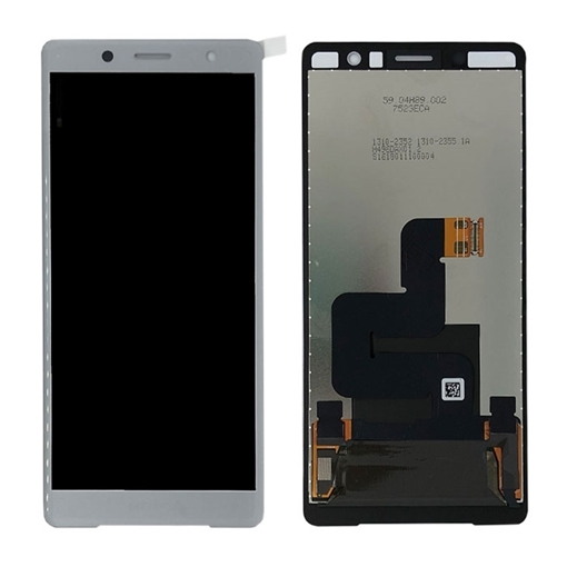 Οθόνη LCD με Μηχανισμό Αφής για Sony Xperia XZ2 Compact (H8314) - Χρώμα: Ασημί