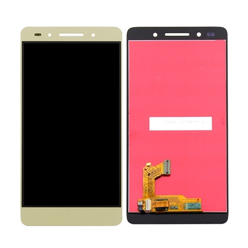 Οθόνη LCD με Μηχανισμό Αφής Assembly για Huawei PLK-L01 Honor 7 - Χρώμα: Χρυσό
