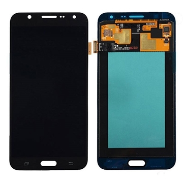 Picture of OLED LCD Complete for Samsung Galaxy J7 2015 J700F (OEM) - Color: Black