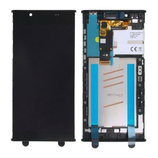 Οθόνη LCD με Μηχανισμό Αφής και Πλαίσιο για Sony Xperia L1 (G3311/G3312) - Χρώμα: Μαύρο