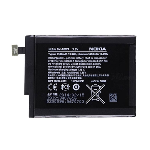 Picture of Battery Nokia BV-4BWA for Lumia 1320  3500mAh