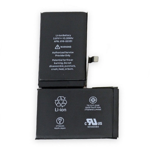 Picture of  Compatible Battery with Apple iPhone X (616-00351) - 2716 mAh