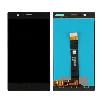 Εικόνα της IPS Οθόνη LCD με Μηχανισμό Αφής για Nokia 3 - Χρώμα: Μαύρο