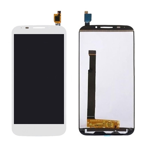 Οθόνη LCD με Μηχανισμό Αφής για  Alcatel One Touch Pop S7 7045 - Χρώμα: Λευκό