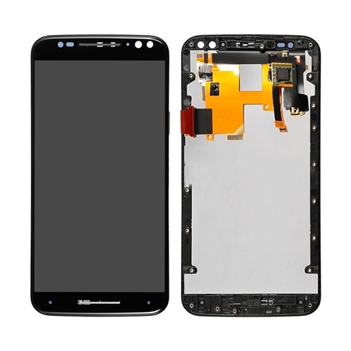 Οθόνη LCD με Μηχανισμό Αφής Assembly με Πλαίσιο για Motorola XT1572 Moto X Style - Χρώμα: Μαύρο