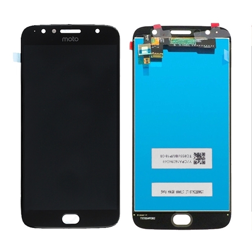 Οθόνη LCD με Μηχανισμό Αφής Assembly για Motorola XT1803/XT1805 Moto G5S Plus - Χρώμα: Μαύρο