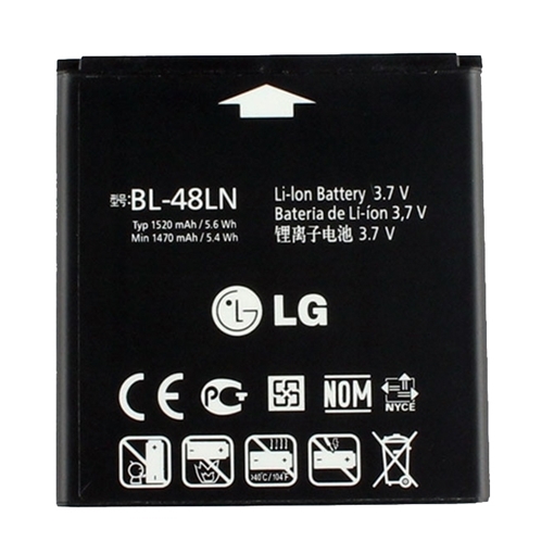 Picture of Battery LG BL-48LN for P720 Optimus 3D Max - 1520 mAh 