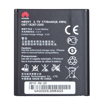 Picture of Battery Huawei HB5V1 for Ascend Y300/Y3 2015/Ascend Y360/U8833/Ascend Y500/T8833 - 1730mAh