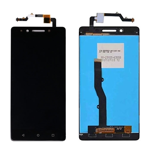 Οθόνη LCD με Μηχανισμό Αφής για Lenovo K8 Note - Χρώμα: Μαύρο