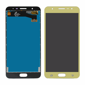 Εικόνα της OLED Οθόνη LCD με Μηχανισμό Αφής Assembly για Samsung Galaxy J7 Prime G610F (OEM) - Χρώμα: Χρυσό
