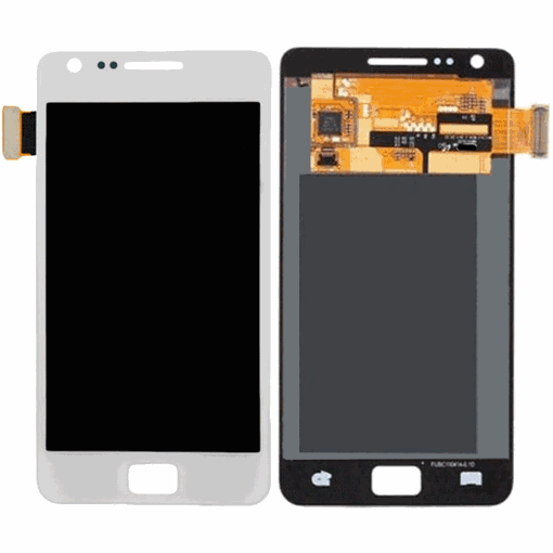 Οθόνη LCD με Μηχανισμό Αφής Assembly για Samsung Galaxy S2 i9100 (OEM) - Χρώμα: Λευκό