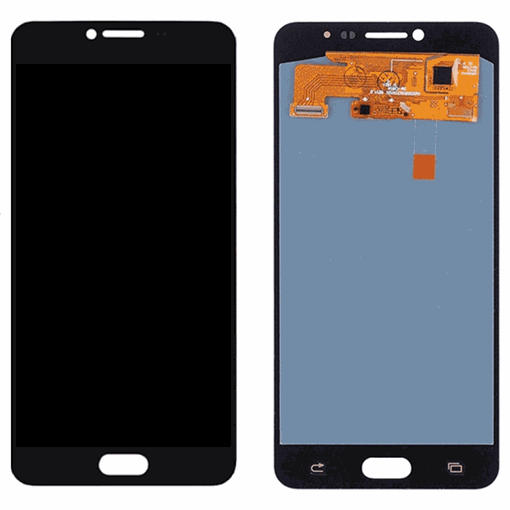 Picture of OLED LCD Complete for Samsung Galaxy C7 C7000 (OEM) - Color: Black