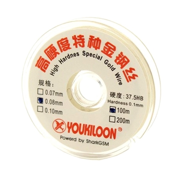 Εικόνα της Youkiloon χρυσό σύρμα για χωρισμό οθόνης 100m 0.1mm