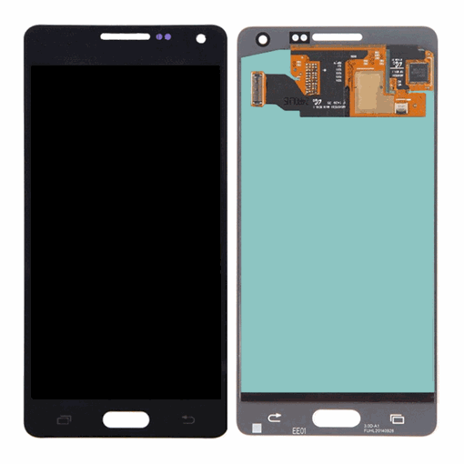 OLED Οθόνη LCD με Μηχανισμό Αφής Assembly για Samsung Galaxy A5 2015 A500F  - Χρώμα: Μαύρο