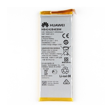 Picture of Battery Huawei HB4242B4EBW for Honor 6/Honor 4x - 3000 mAh