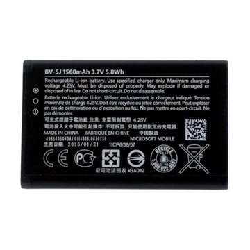 Picture of Battery Nokia BV-5J for Lumia 532/435 0670731  Li-Ion- 1560mAh