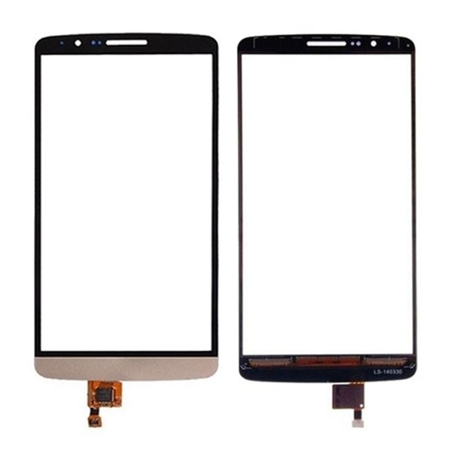 Μηχανισμός Αφής Touch Screen για LG G3/D855 - Χρώμα: Χρυσό