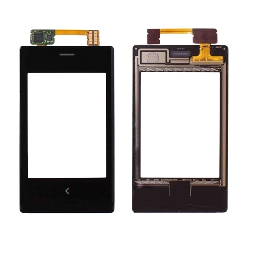 Μηχανισμός Αφής Touch Screen για Nokia Lumia 503 - Χρώμα: Μαύρο