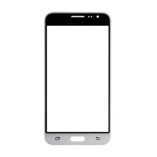 Τζαμάκι οθόνης Lens για Samsung Galaxy J3 2016 J320 - Χρώμα: Λευκό