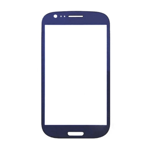 Τζαμάκι οθόνης Lens για Samsung I8190 S3 Mini - Χρώμα: Μπλε