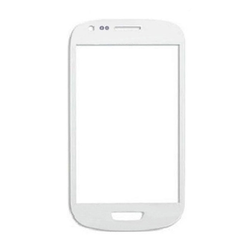 Τζαμάκι οθόνης Lens για Samsung I8190 S3 Mini - Χρώμα: Λευκό